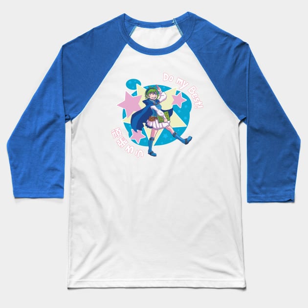 Fire Emblem Nino - Do My Best! Baseball T-Shirt by ezzyecchi